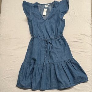 GAP Soft Blue Denim Blouse